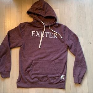 New Comfy Exeter Maroon Hoodie